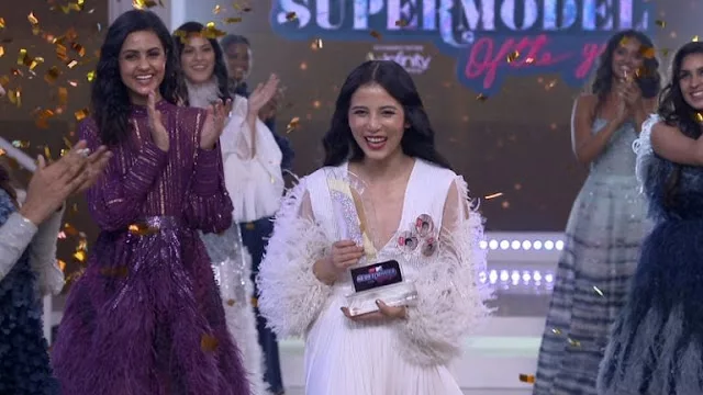 Manila Pradhan wins the title MTV Supermodel of The Year